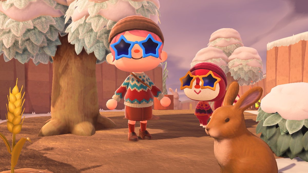 oyurieru's tweet photo. グミちゃんとおそろコーデ☆#どうぶつの森 #AnimalCrossing #ACNH #NintendoSwitch https://t.co/oqpZgvd2zq