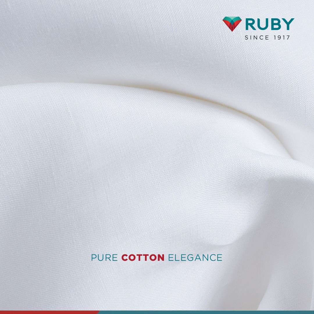 RubyMillsLtd's tweet photo. Experience the luxury of pure cotton with our elegant fabrics. Simple &amp; Stylish! https://t.co/Hwpw09XlgH