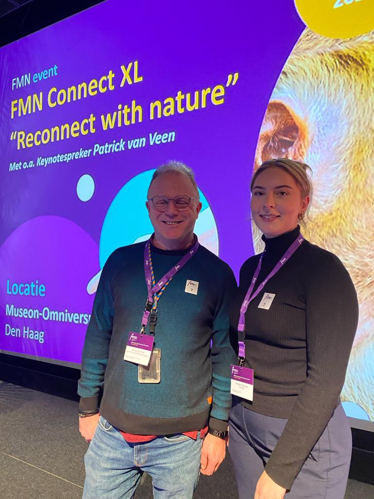 Mooi begin van #FMNConnectXL bij Museon in Den Haag. Prachtig programma met goede sprekers. En direct al contact kunnen leggen met Isabel, een van de vele aanwezige Young FM Professionals. <a href="/FMNconnect/">FMN Connect</a>