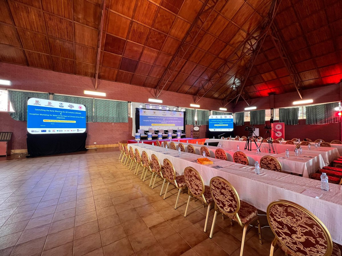 tt_complement's tweet photo. #Ongoing Event : Launching the Early Warning For All Initiative (EW4All) ●LED Screens
●Lights
●Live-Stream 
●Event_Planner

Contact Us Now For Your Next Event ✍
📞 +256 702974190  |  +256 77294190
✉ Info@ttcomplement.com https://t.co/BEwiAv09wO