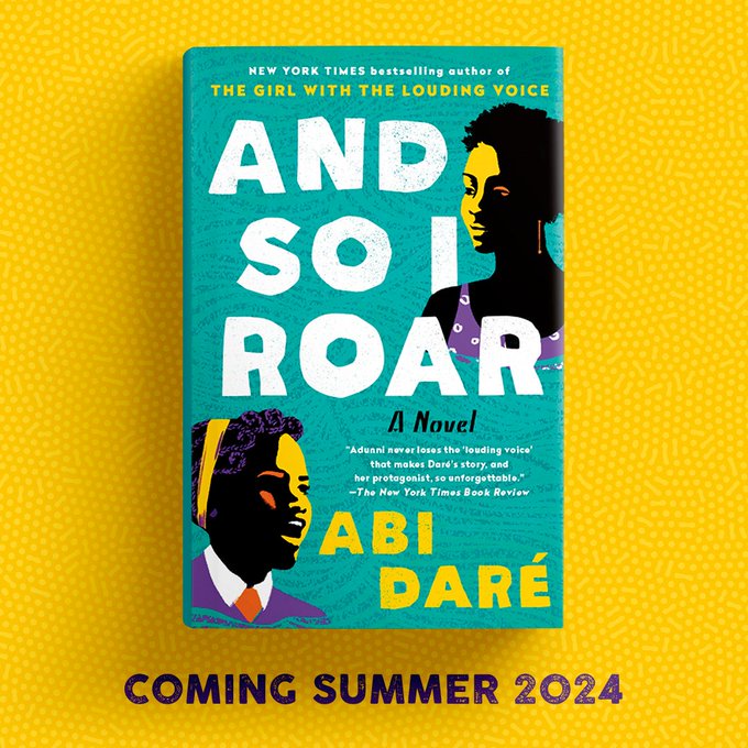 The girl with the louding voice is back, and it looks like her voice is even louder! We can't wait to read the follow-up to @abidare_author's sensational debut.