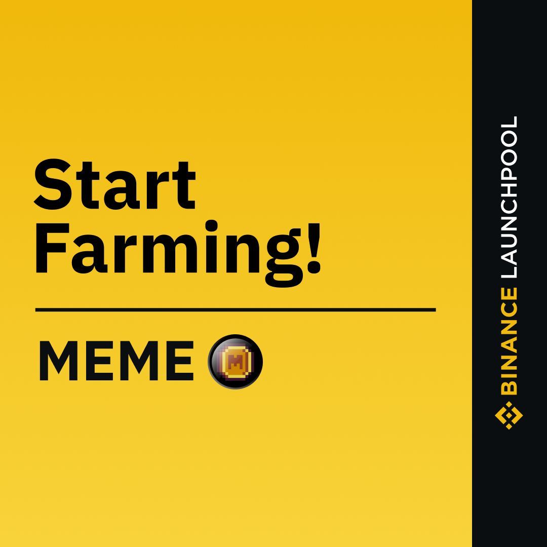 There's still 10 day to go before the end of the $MEME #Binance Launchpool.

If you haven't staked yet, get involved today!

➡️ binance.onelink.me/y874/xju8mv81?…