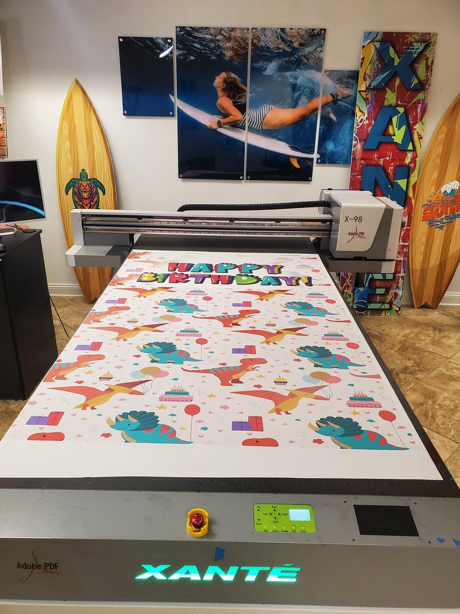 XanteCorp's tweet image. From creative designs to stunning products, discover the inspiration you need to bring your ideas to life!
🌐
Check out xante.com/xshare
🎨
 #PrintingInspiration #phototex #wallgraphics #walldecor #wallmural #selfadhesive