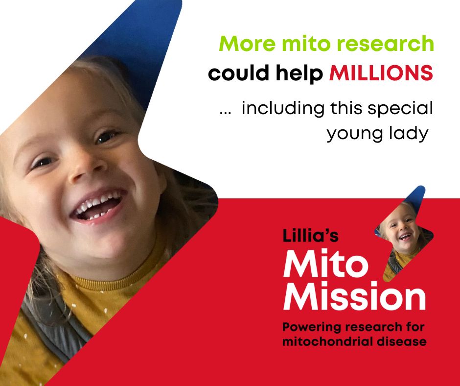 MyMitoMission's tweet photo. #mymitomission #lilliasmitomission #mitoresearchmatterstomillions #supportus https://t.co/N7VOD9TkKo