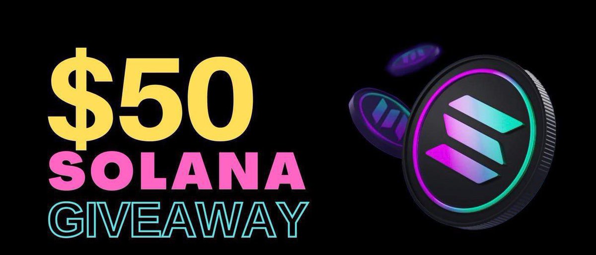 0xdailyy's tweet photo. Drop your $SOL address 👇

Must be following me &amp; RT 🔄

Check your wallet in 24 hours ⏰
#solana #SolanaAirdrop #SolanaCommunity https://t.co/UhG22KUFC7