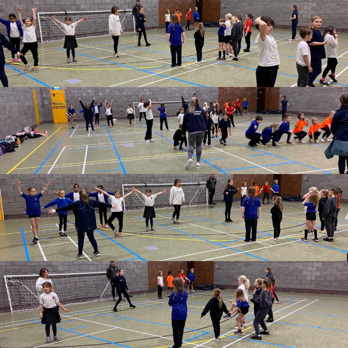 Great <a href="/TWSSP/">Telford & Wrekin SSP</a> dance festival this week with y7&amp;8 <a href="/BBSPE/">BBSPE</a> leaders who worked really hard with nearly 100 y3/4 pupils