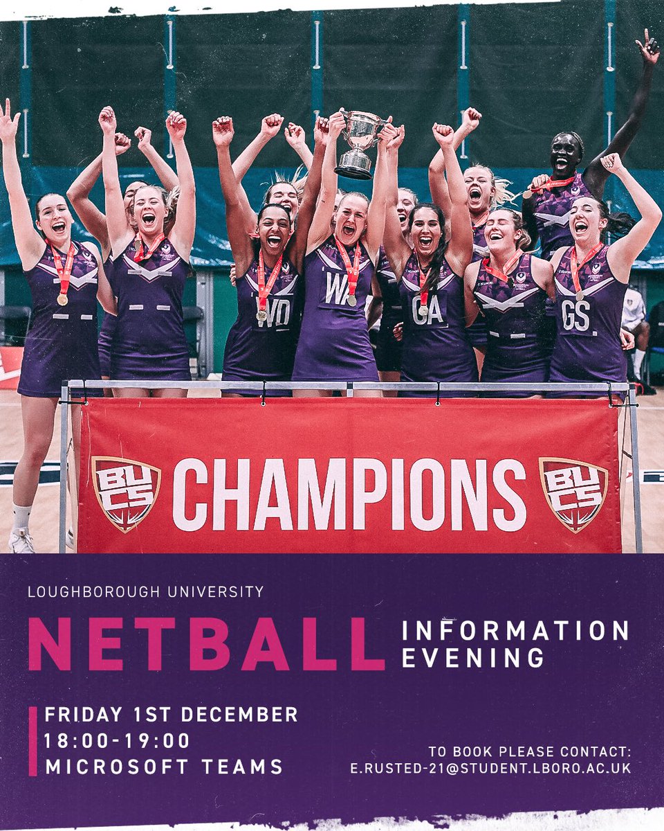 Loughborough Lightning Netball Academy tweet media