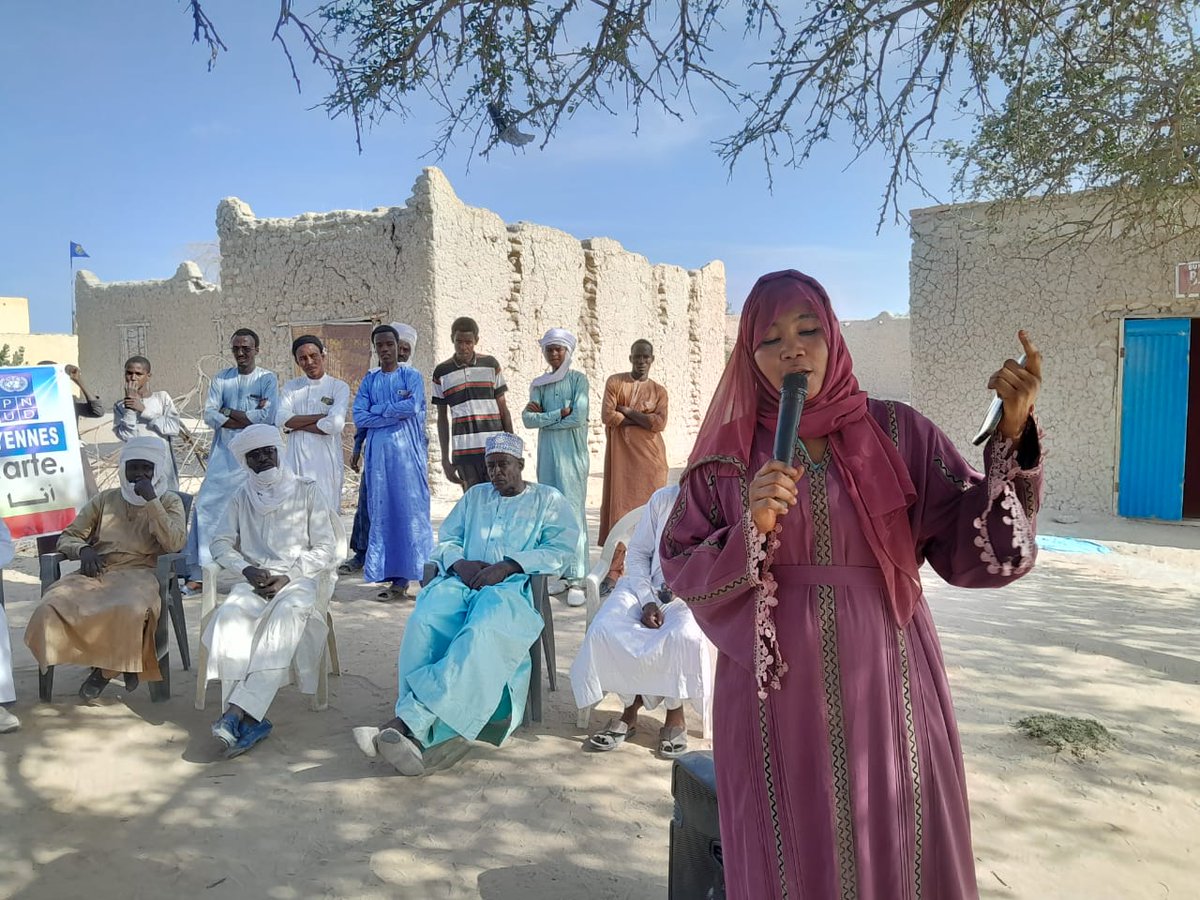 TchadTransition's tweet photo. 🌍Ensemble pour une Transition Inclusive au 🇹🇩🤝!
Une belle initiative citoyenne qui prend racine au cœur de notre cher pays. Une caravane engagée sillonne l'intérieur du #Tchad, portant avec elle l'espoir d'une transition inclusive & participative. 💪
#TransitionInclusive #SDGs https://t.co/dbjvVSvf6c