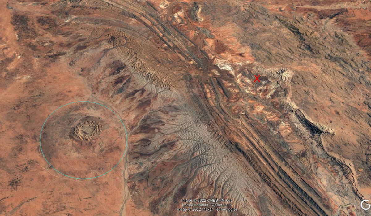 GaiaTheia's tweet image. #anodecathode Gosses Bluff