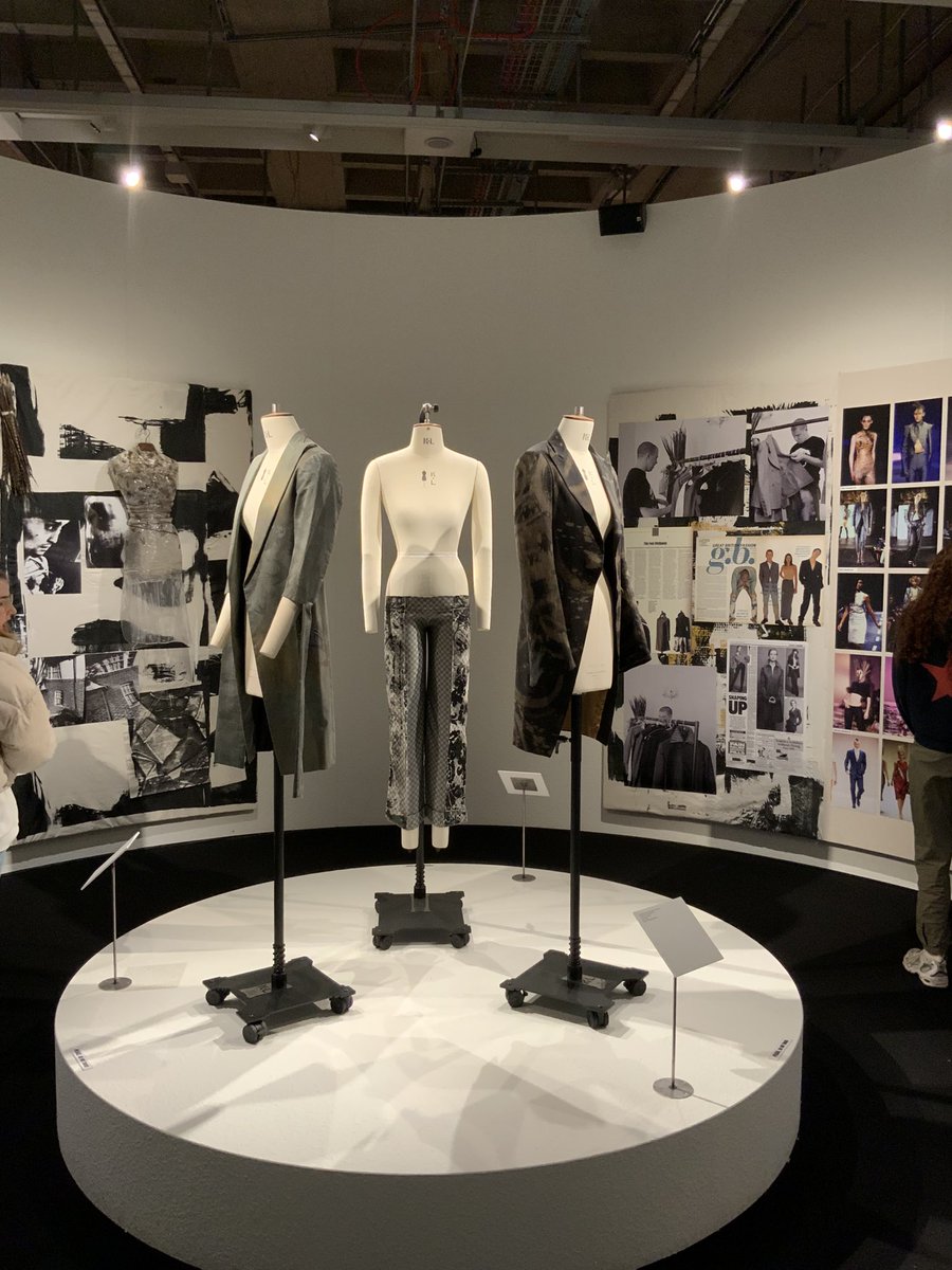 RHSBTechnology's tweet photo. @RoyalHighBath We were blown away by the multi media experience of exceptional fashion at the Design Museums ‘Rebel 30 Years of London Fashion’ #DesignMuseum #fashion https://t.co/IdpQTRfv6Q