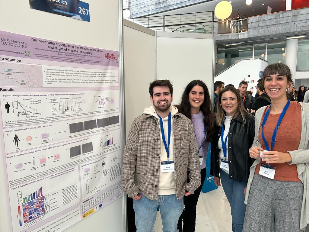 What a better way to celebrate the #WorldPancreaticCancerDay than having the first poster presentation of the Lab at #ASEICACongress 😃!!
#ProudPI