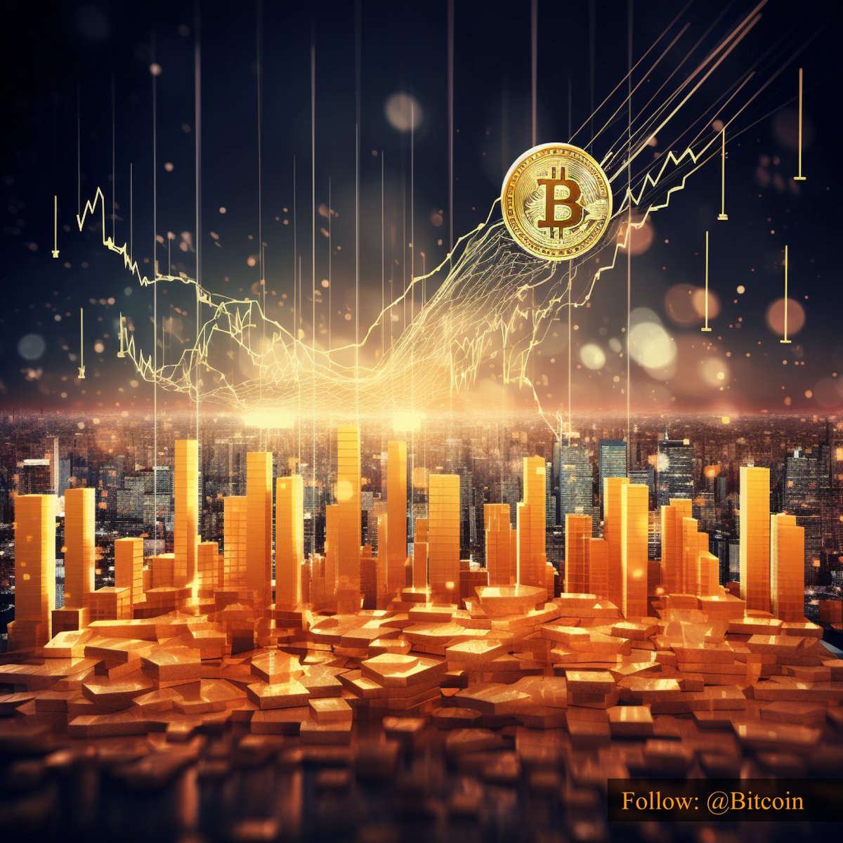 #Bitcoin charts are illustrations of a digital revolution and an upward trajectory of decentralized potential.
