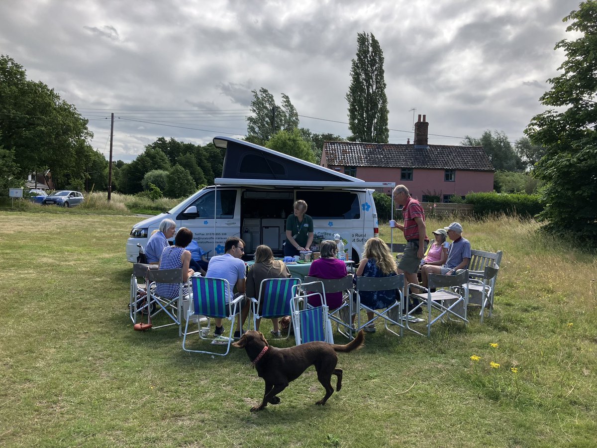We are very excited and honoured that the Rural Coffee Caravan is shortlisted for a European Social Services Award. Amongst our European friends we are the ONLY British entry shortlisted. 
Winner announced in Zagreb, Croatia TONIGHT! 🤞
#Suffolk Good Luck @coffeecaravan 💕