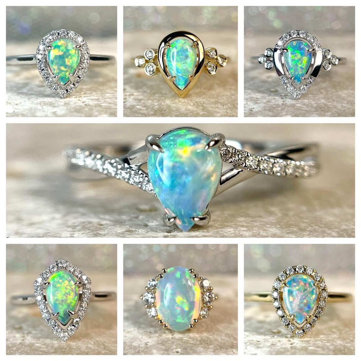 LambertsDesign's tweet photo. ✨New Inventory Alert! ✨ New collection of opals have taken over our cases! Just in time for the holiday shopping season. #JimmyTheJeweler #BataviaNY #Opals #gemstones #NewArrivals #OpalMagic #JewelryLovers https://t.co/JscURFSgjA