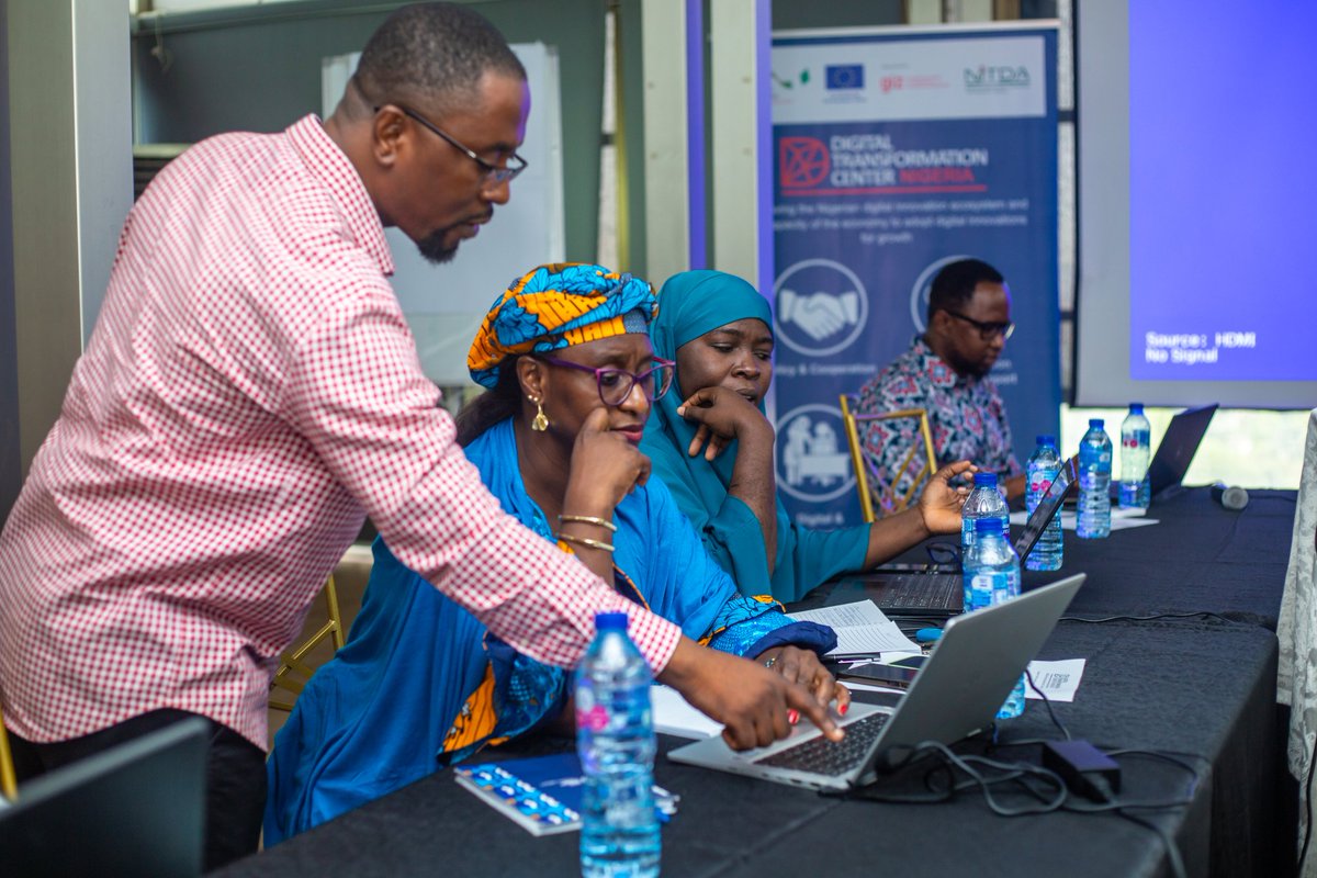 BarianSystem's tweet photo. Exciting day at Bariansystems as we delve into the practical aspects of NITDA policy review portal training. The enthusiasm and positive feedback from participants are truly gratifying. A special shoutout to GIZ/DTC Nigeria for their generous sponsorship!

#Policy #PRP #Portal https://t.co/I4iW0zRI8B