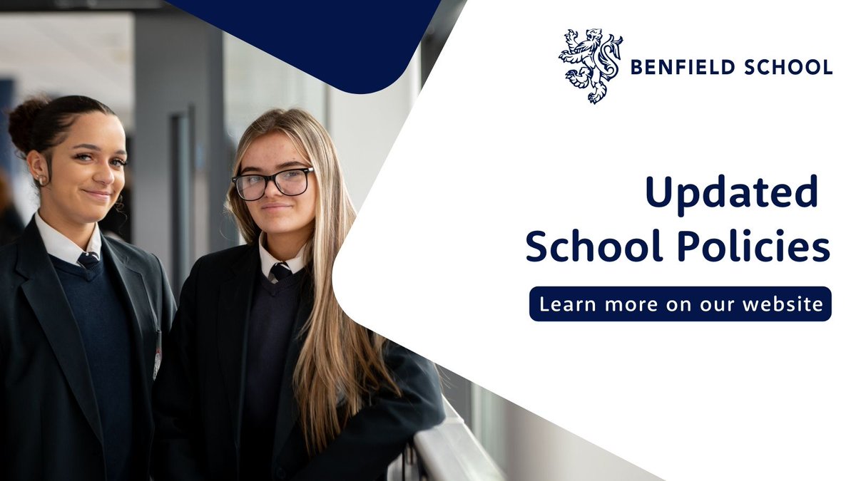 At Benfield School, we take student safeguarding with the utmost seriousness. You can find out more about our safeguarding measures and policies here: ayr.app/l/6k7x
#schoolPolicy #parents #school