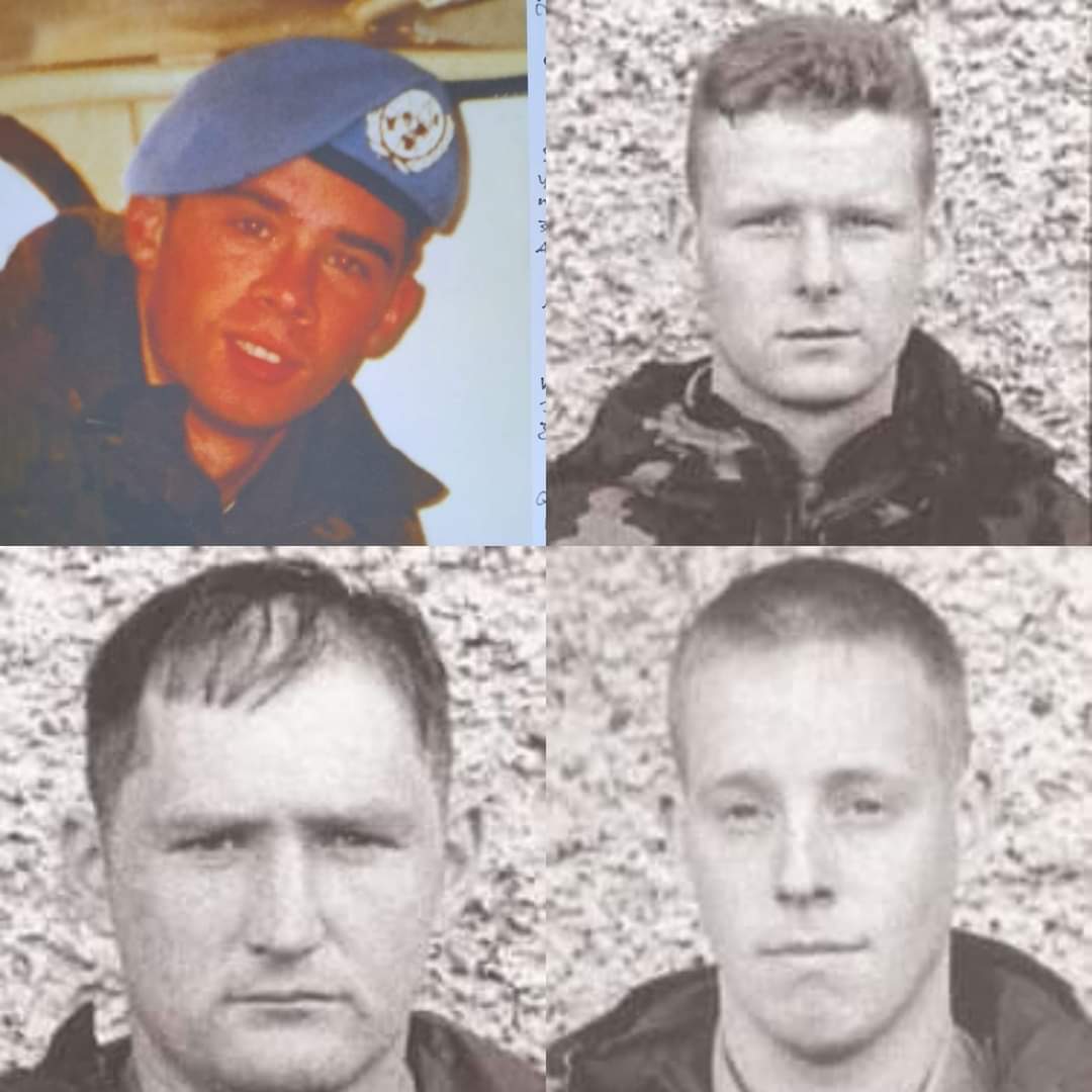 This Saturday Nov 18th, a memorial will finally be unveiled for Pte Murphy, Pte Deere, Pte Lawlor, Pte Fitzpatrick who were killed tragically in Lebanon on February 14th, 2000. 2pm Marian Shrine, Rathstewart, Athy. Funded by LPT @KildareCoCo