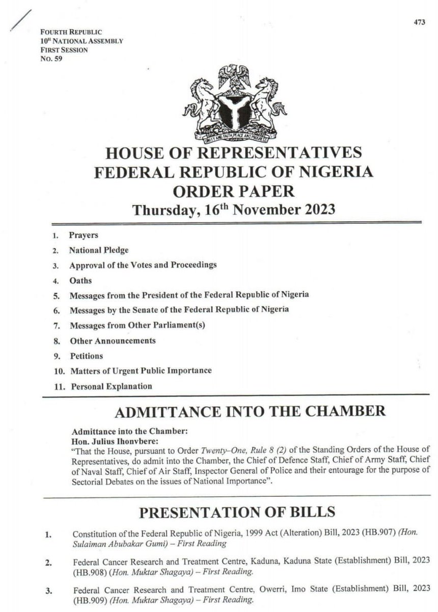 FrancisWaive's tweet photo. Bill for an Act to establish Federal Medical Centre Ovwian Delta State was today 16th November 2023 passed by the House of Representatives. The Bill now goes to Senate for concurrence and thereafter Presidential assent. Together we will make the difference for our people https://t.co/3PZC3vaCpv
