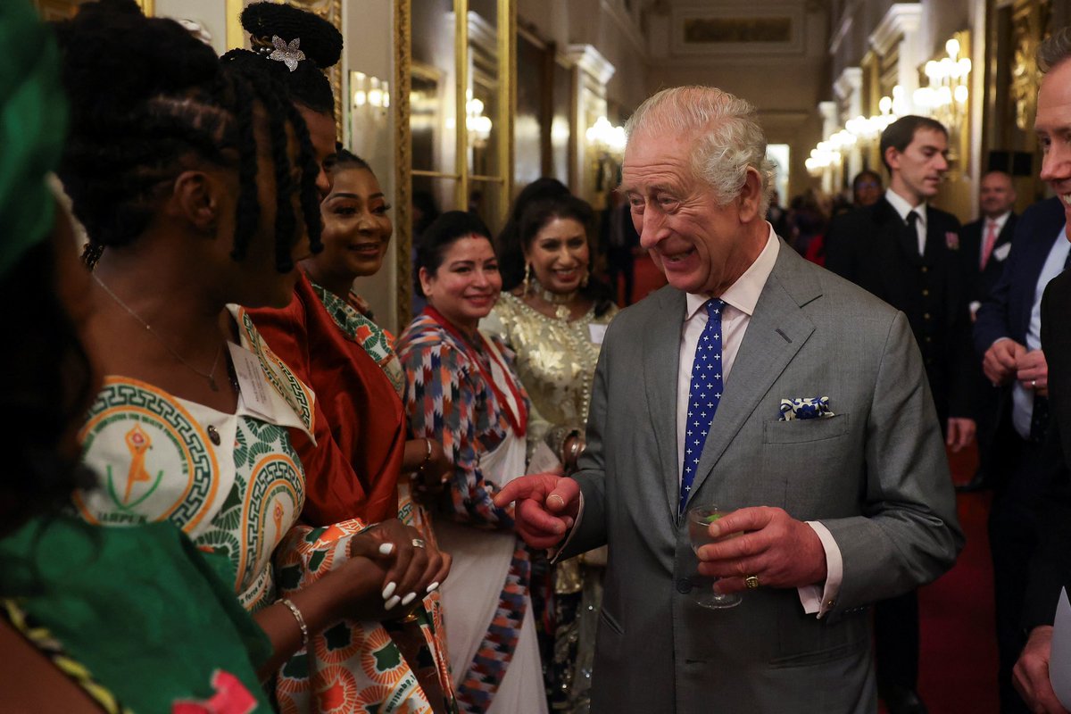 Last evening The King hosted a reception at Buckingham Palace to celebrate nurses and midwives, including those of Indian origin, working in the UK.

The event -- part of the #NHS75 celebrations -- coincided with His Majesty’s 75th birthday.