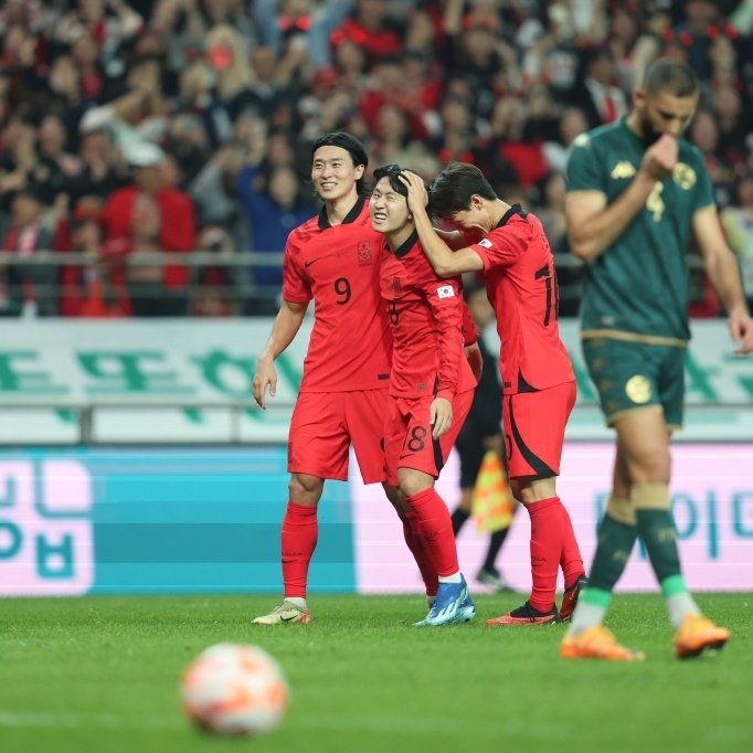 상대 GK 선방-크로스바 불운과 VAR이 없어도 빗장 수비 벗겨낸 이강인-조규성 합작품⚽️✨️👍