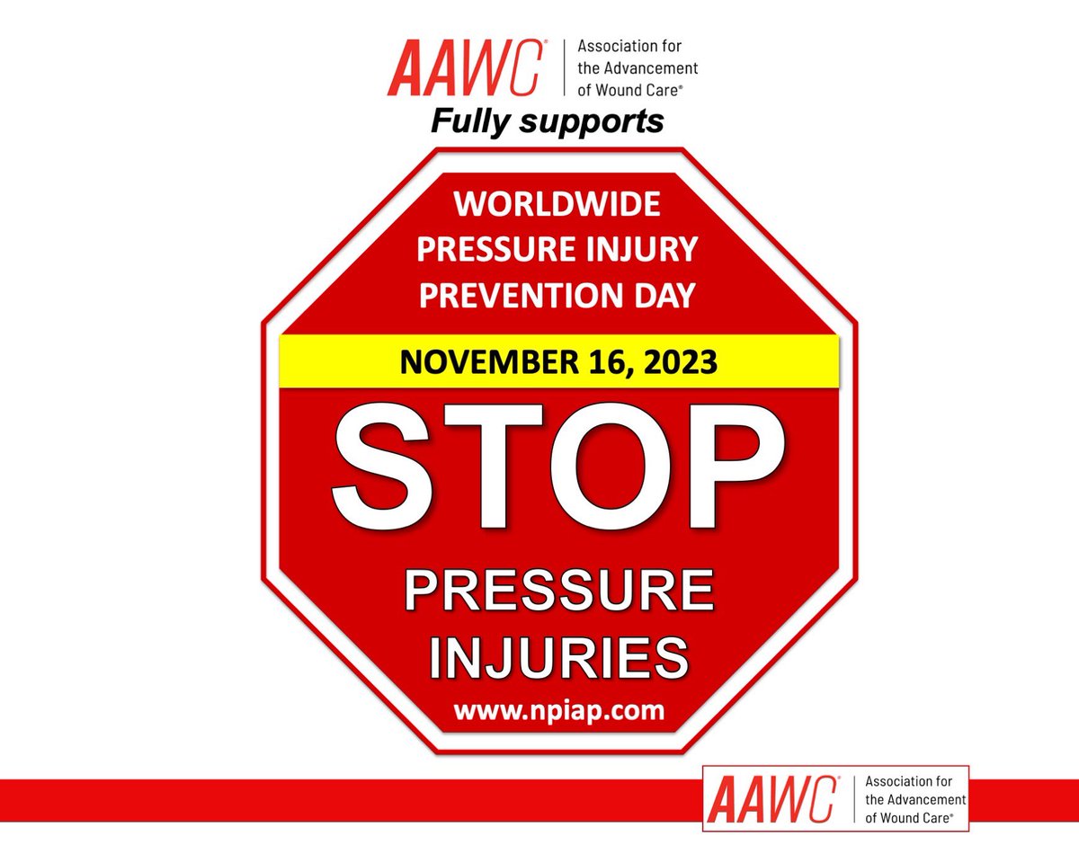We join with <a href="/TheNPIAP/">NPIAP</a> and our global community in recognizing Worldwide Pressure Injury Prevention Day. #woundcare #woundhealing #pressureinjury #prevention #inGoodCompany