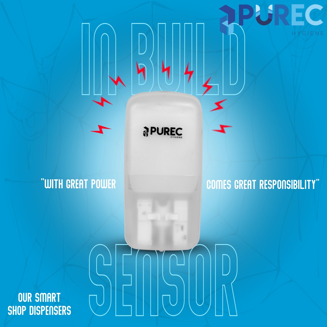 purechygiene's tweet photo. Our Smart Shop Dispensers have Sensors like Spider-man
Be part of the health and hygiene living with Purec.
To View Shop Dispensers visit: https://t.co/OKwjJ9xbWn
Website: https://t.co/IkcvWZDrl2
#smartdispensers #PurecHygiene #purec #PureC #shopdispensers #sensordispenser https://t.co/3UovOFtJtu