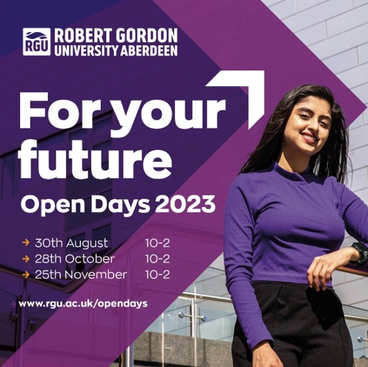 We Have One More Open Day Left! 💜🏴󠁧󠁢󠁳󠁣󠁴󠁿

We have another Open Day happening this Weekend! Our Campus will be open for Prospective Students &amp; Parents this Saturday the 25th of November! 

AND there still time to register! - rgu.ac.uk/study/visit-us…
