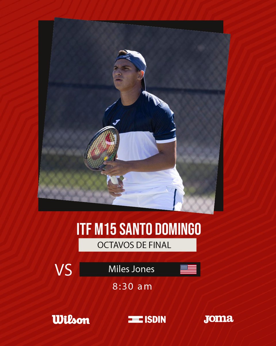 Segunda salida en Dominicana ☀️⚡️

#Wilson | #ISDIN |#TeamMatchTenis