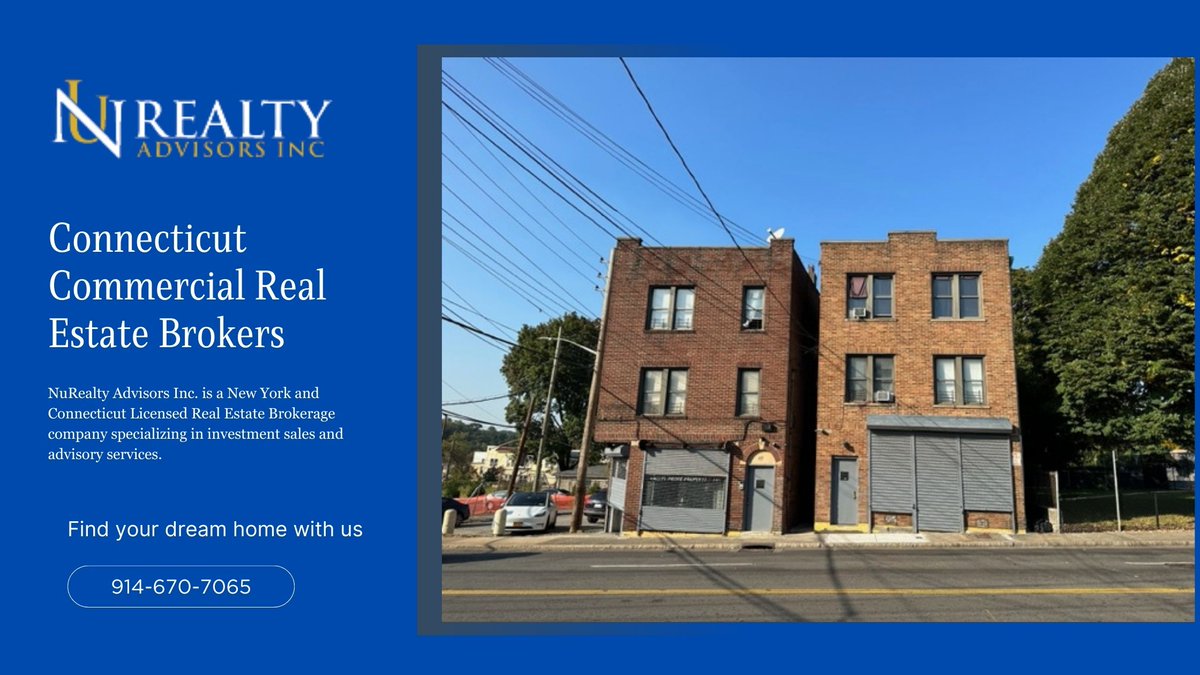 Connecticut Commercial Real Estate Brokers

#nurealtyadvisors   #realtors    #realestateagent    #brokeragecompany   #brokeragefirms   #commercialrealestate   #realestate   #realtor   #realestateagent