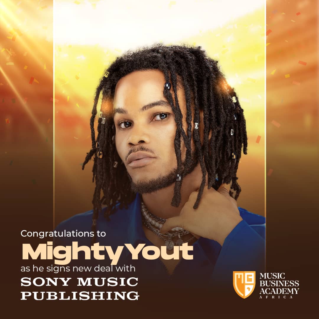 cbaforafrica's tweet photo. Congratulations to @mightyyout who was part of the 2022 Edition of the MBA Talent Project as he signs a new deal with @sonymusicpubwestafrica
#MBAForAfrica #MBATalentProject https://t.co/ShF1TgXANx