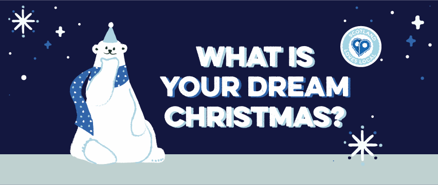 Share your dream Christmas vision to be in with a chance of winning a £1,000 Scotland Loves Local Gift Card 🎄🎅

lovelocal.scot/share-your-dre…