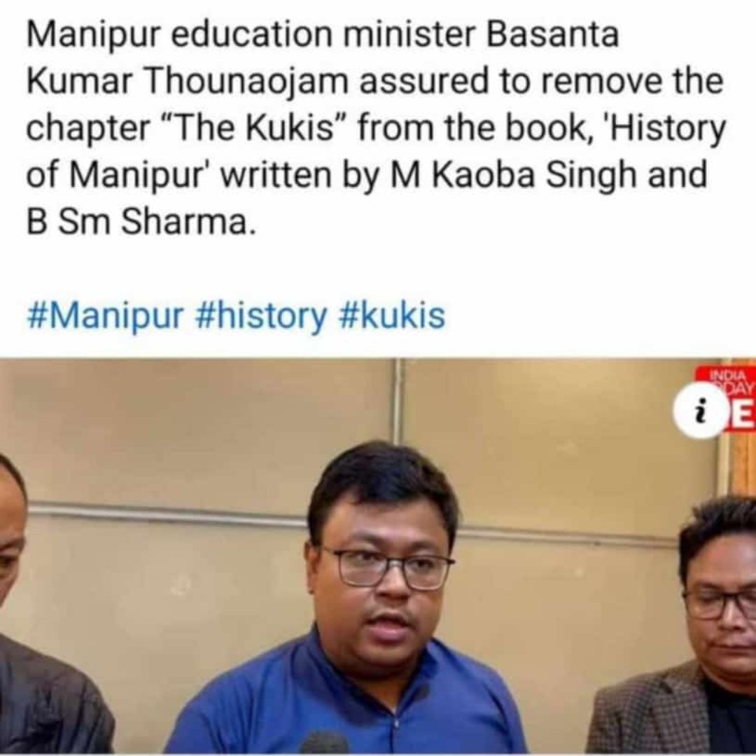 I'm sure I speak for everyone when I say,
"thank you "⁉️ 
It's cute how they try so hard to provoke us and get slammed always,an exclusion in Manipur today will be an inclusion somewhere else tomorrow! 
Quoting Linkin Park,"in the end it doesn't even matter".
#Kuki_Zo 
✍️📌