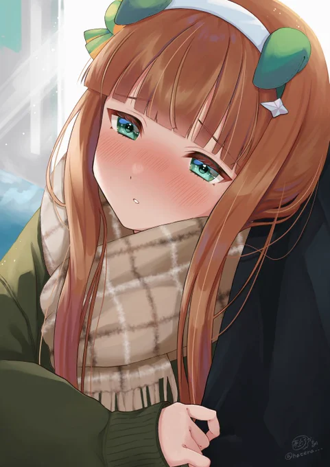 …もう少し、一緒にいてもいいですか? #ウマ娘 #サイレンススズカ