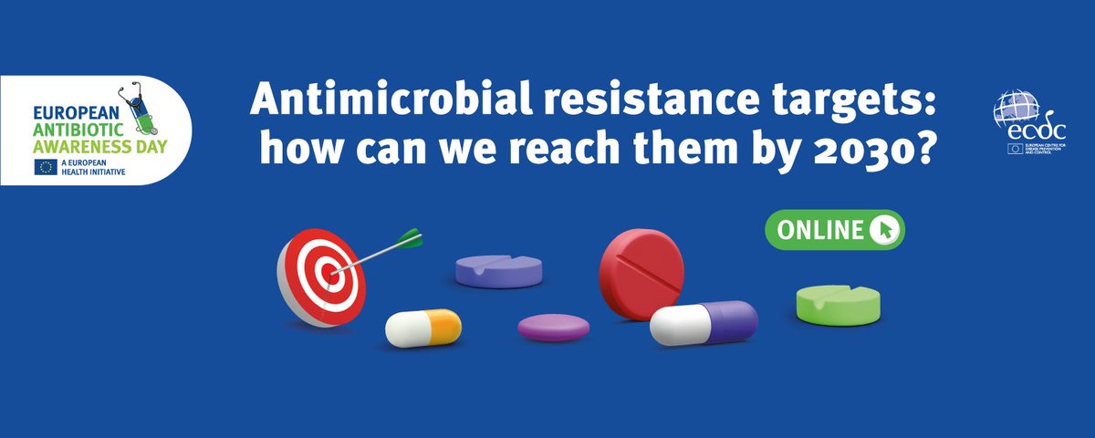The next couple of days we'll dedicate to #AntimicrobialResistance, as the World Antibiotic Awareness Week (#WAAW) & European Antibiotic Awareness Day (18 Nov - #EAAD) are just around the corner. See what we have planned for this year: bit.ly/EAAD2023 #WAAW23Xstorm
