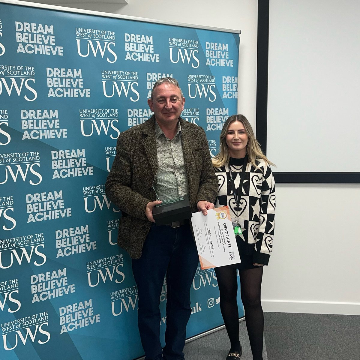UWSIgnite's tweet photo. Congratulations to our competition winners! All pictured with our team Student Innovation Coordinator, Emma ���
1st Place - Stephen Langston
2nd Place - Jerry Pwatira
3rd Place - Holly Dignard
Entrepreneurial Spirit Award - Jack Hart
#KickStart2023 #Competition #BusinessIdeas https://t.co/DJTqNVEOpC