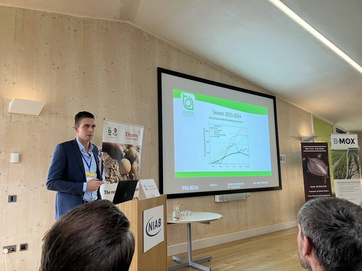 Chris Bettinson (@chrisbettinson2) on Twitter photo Delighted that Ron Spaans <a href="/BroerBV/">Broer B.V.</a> Sales Manager is presenting <a href="/BritishOnions/">British Onions Producer Association</a> Conference today an excellent presentation by him on the the European production of onions <a href="/Elsomsseeds/">Elsoms Seeds</a> <a href="/BejoBenelux/">Bejo Benelux</a> Delighted that Ron Spaans <a href="/BroerBV/">Broer B.V.</a> Sales Manager is presenting <a href="/BritishOnions/">British Onions Producer Association</a> Conference today an excellent presentation by him on the the European production of onions <a href="/Elsomsseeds/">Elsoms Seeds</a> <a href="/BejoBenelux/">Bejo Benelux</a>