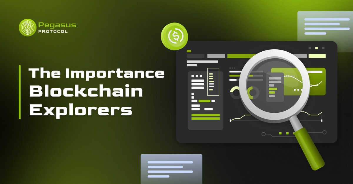 pegasus_prtcl's tweet image. 🔍 #BlockchainExplorers are like the search engines of decentralized ecosystems, offering a window into the inner workings of trustless networks. 
Whether you&apos;re a developer, investor, or curious enthusiast, these tools are your gateway to transparency and accountability.