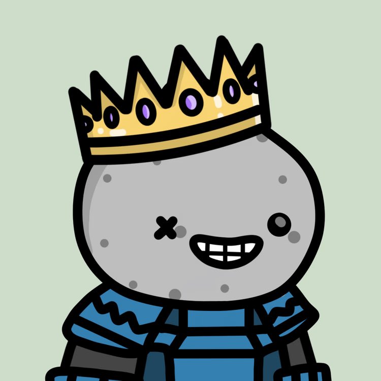 LittleBaoNFT's tweet photo. Behold the wicked king is back! 👑 #Polygon 💜 #NFT https://t.co/E3JA7nSmgt