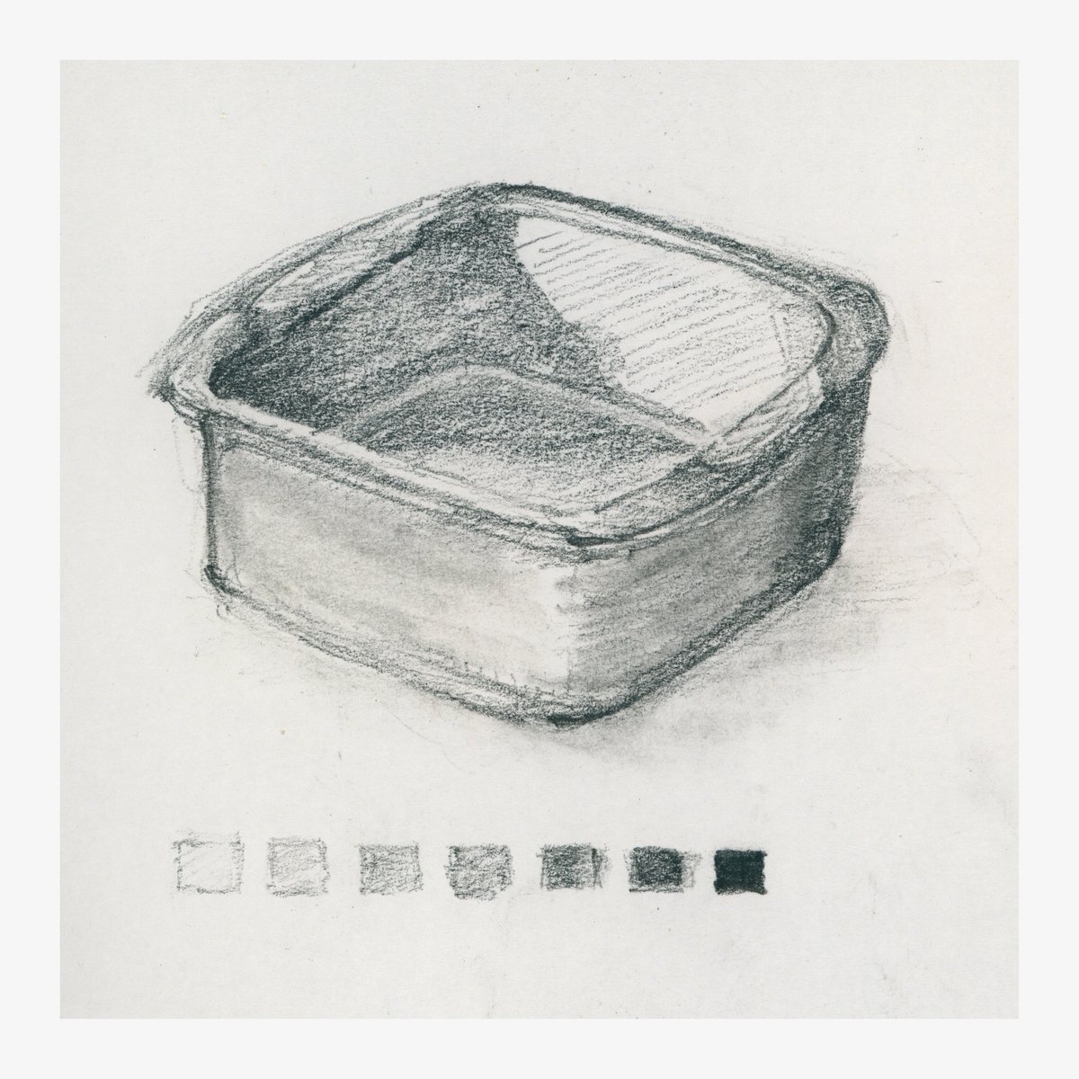 markwadd's tweet photo. Practicing contrast control by drawing a washing up bowl! Identifying and maintaining relative tonal values is important, but often lost in photo processing. Why I like the zone system so much. #photography #drawing #zonesystem #blackandwhitephotography https://t.co/kc6ubBUbh2