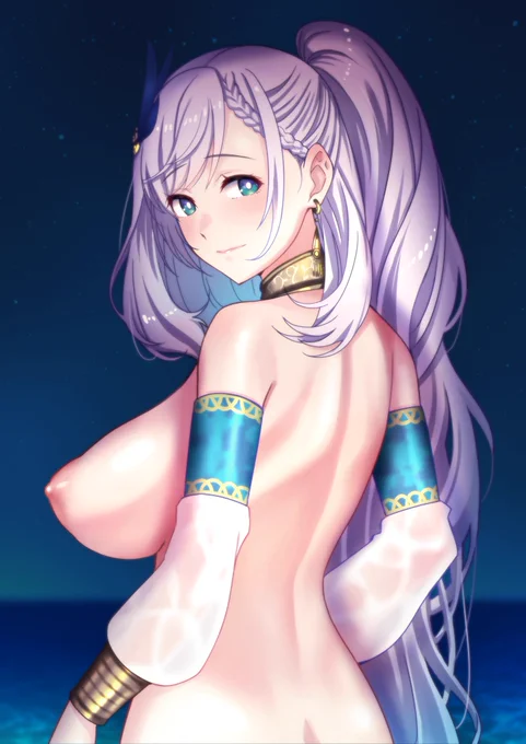 背中とおっぱい 
