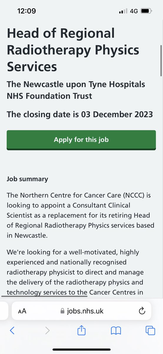 PhilPowell2's tweet photo. Two fantastic opportunities to join the leadership team in the Cancer &amp; Haematology Clinical Board at @NewcastleHosps . Based at the Northern Centre for Cancer Care with responsibilities across the North East and North Cumbria https://t.co/RFNCxorfei