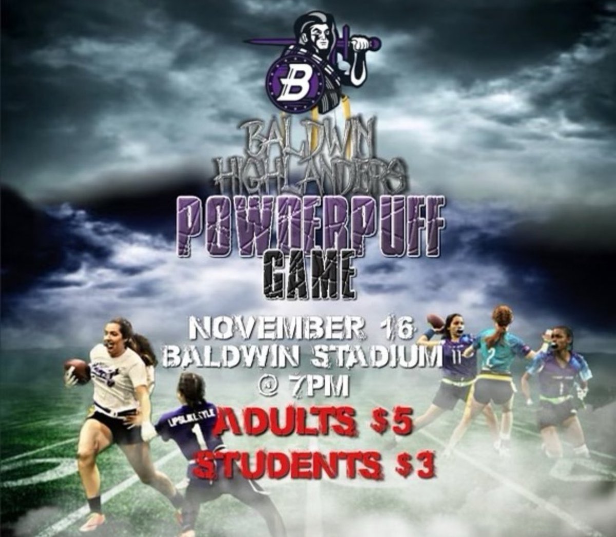 BHSActivities's tweet image. #Puffs🟨⬛️ &amp;amp; #PowderPuff🎀🏈 TONIGHT at BHS!