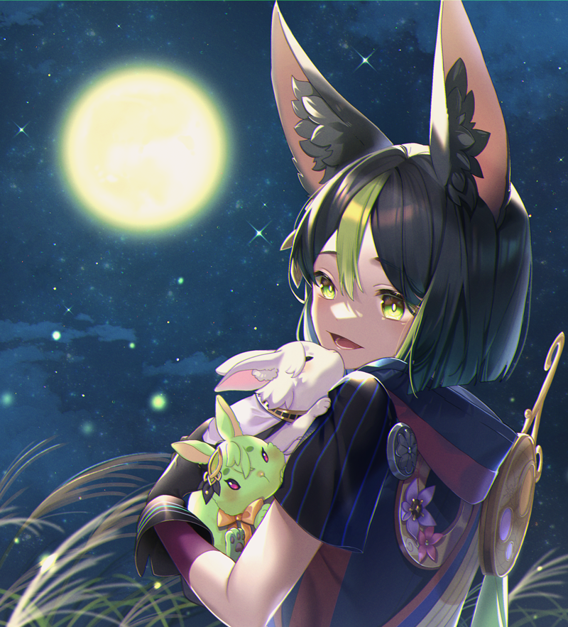 ティナリ(原神) 「#逆光は素晴らしいのでこれを見た人も逆光を貼る 」|檎太郎🍎アクキー通販中のイラスト