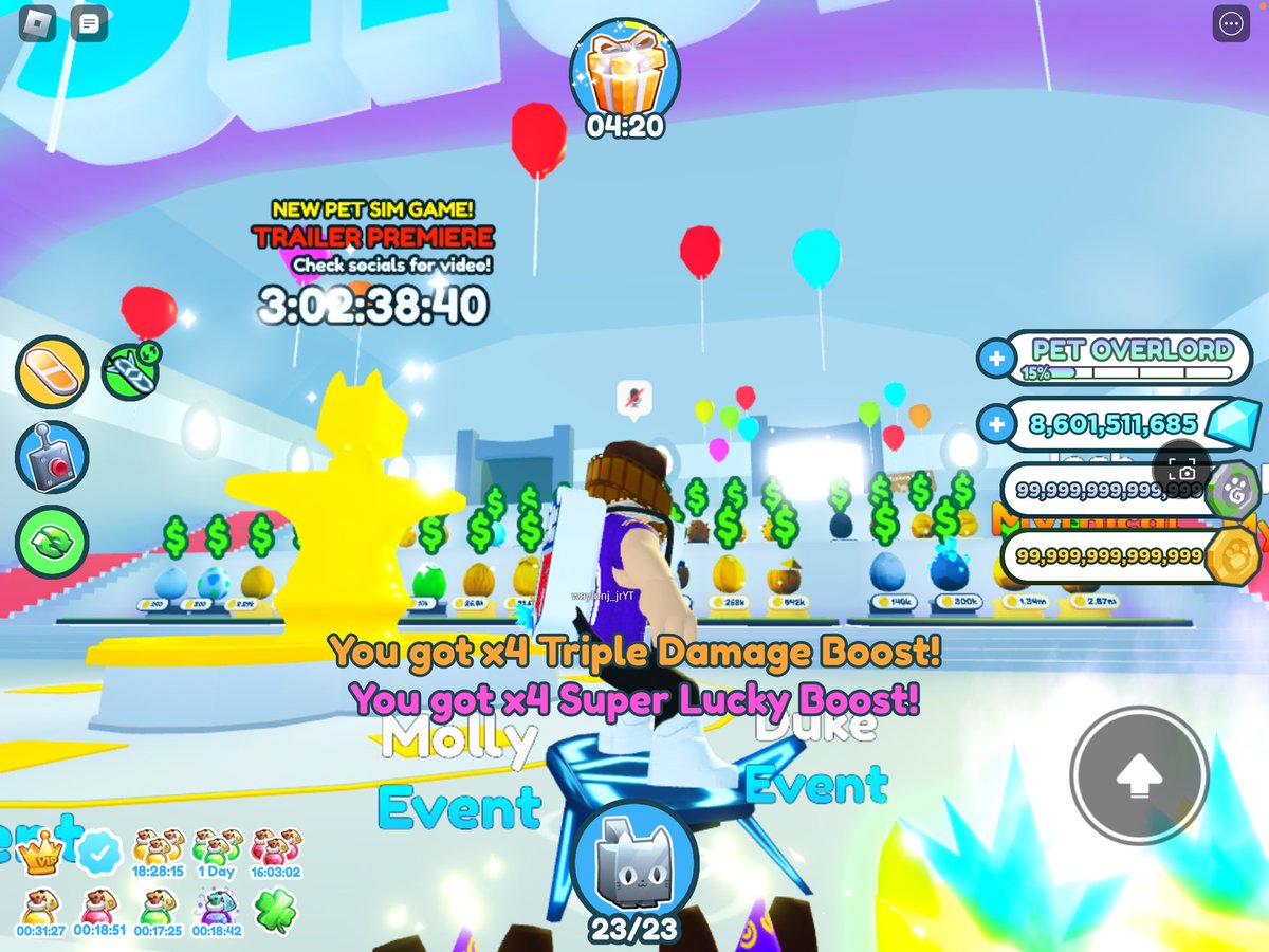 ChaumperYT's tweet image. #PetSimulatorX