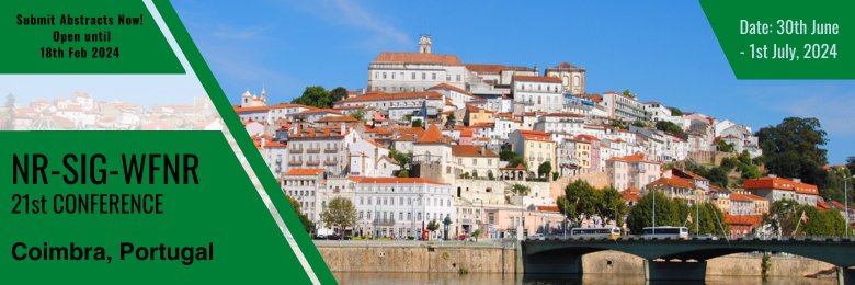 Submit your abstracts and Save the date!  📅June 30-1 July 2024 📍Coimbra, Portugal  ✨#NRSIG2024  📝 abstract submission: cvent.com/c/abstracts/fc… @jessfish @AlexRose_Neuro & @AnaRitaS, co-chairs of the 2024 NR-SIG-WFNR conference, are looking forward to seeing you there!