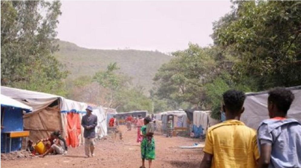 Currently more than one million internally displaced people are taking shelter in various camps including a school-turned site located in Shire within the Tigray region #ReturnTegaruIDPs #ResumeAid4Tigray @PowerUSAID @ICRC @UNICEFEthiopia @USAIDSavesLives @UN_HRC  @dejen_121416