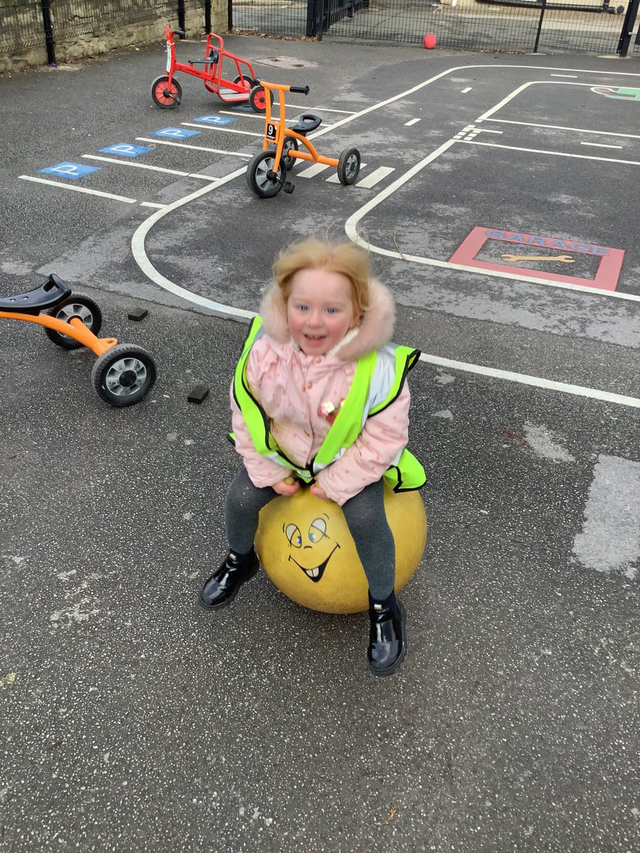 We have been enjoying our time outside. We all joined in putting out the fires, dressing up as firefighters and being ‘Teamwork Trolls’ to work together 😊