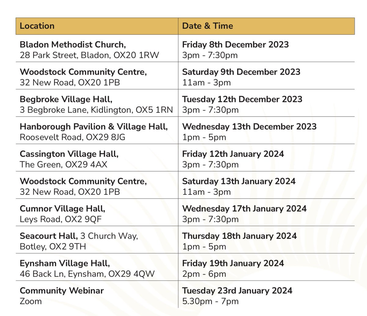 stopbotleywest's tweet photo. Dates for your diary, remember you are able to attend any of the events. https://t.co/DIYN5Wdc6f
