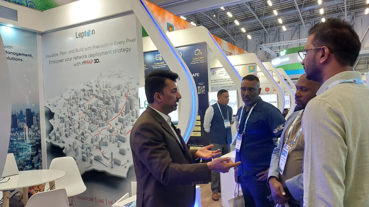 leptonsoftware's tweet photo. Gearing up for the grand finale - Day 3 at AfricaCom 2023(@Connects_Africa)!
Come by Booth D-50 to meet team Lepton and learn how weโre transforming the telecom landscape with our innovative GIS-based solutions.
#AfricaCom #Event #telecom #leptonsoftware #spatialintelligence https://t.co/AfvHRzMoLN