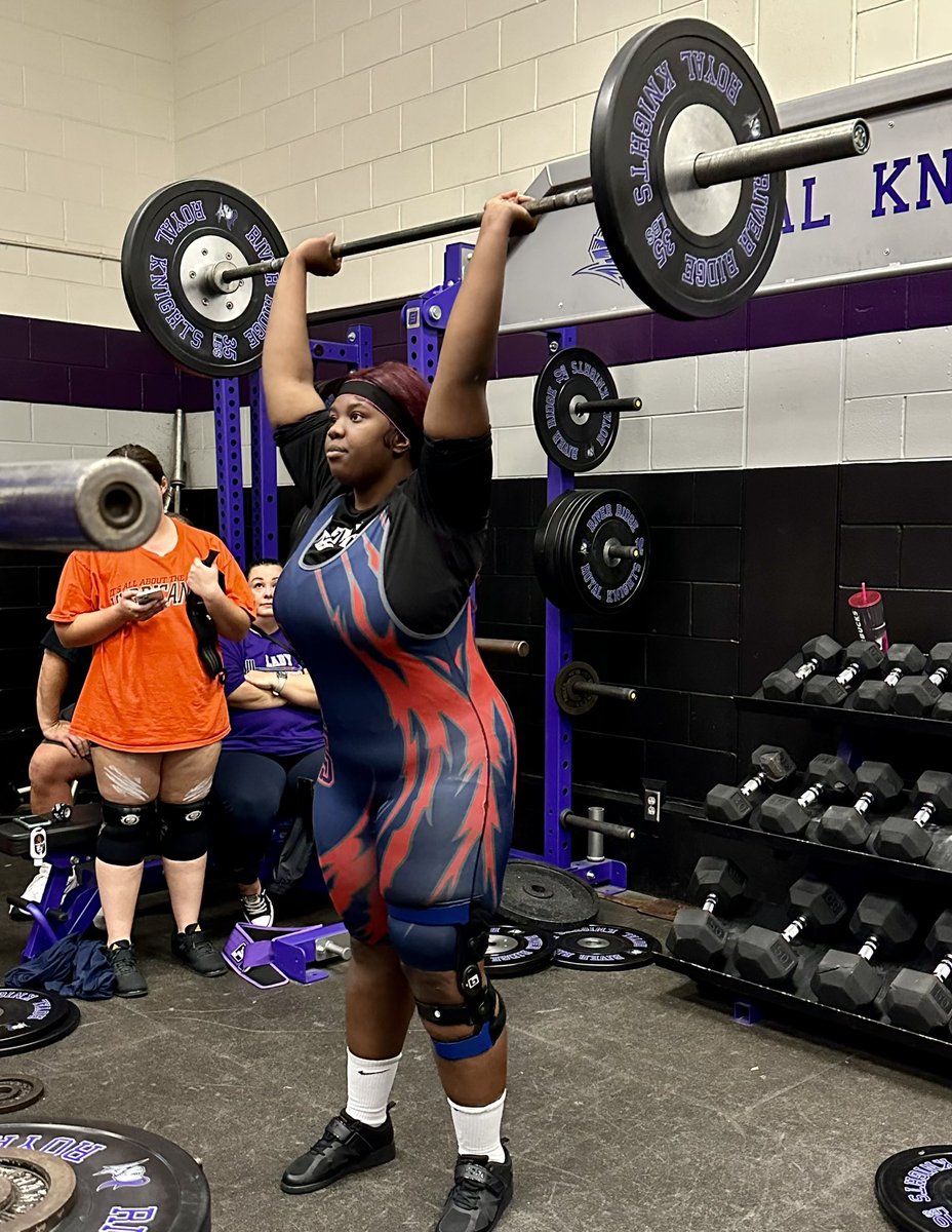 We had a great showing by our FHS girls weightlifting team against River Ridge.